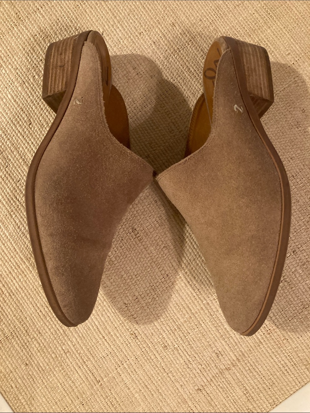 Zodiac Tan Suede Slip-On Mule - Picture 5 of 7